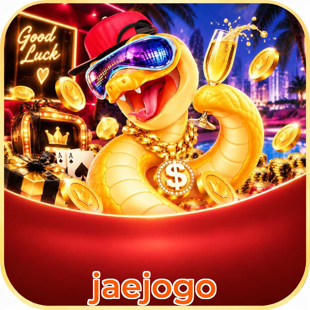 Pacote de boas-vindas ao criar conta na jaejogo